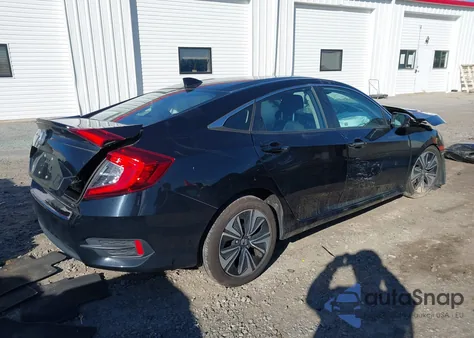 2017 Honda Civic Ex-T from USA, damaged, VIN 2HGFC1F46HH639123